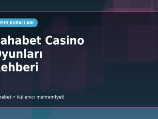 Sahabet Casino Oyunları Rehberi kapak görseli